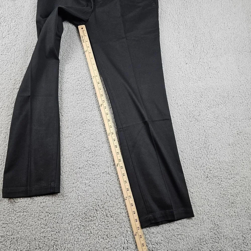 Dockers Easy Khaki Pants Mens 36x31* Black Slim Fit Golf Performance Stretch
